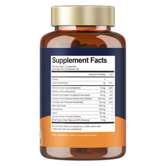 Totaria nutrition facts panel highlighting essential vitamins and minerals