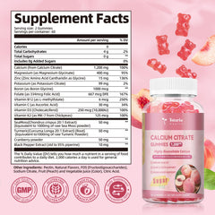 Totaria two gummies daily form a simple calcium citrate routine