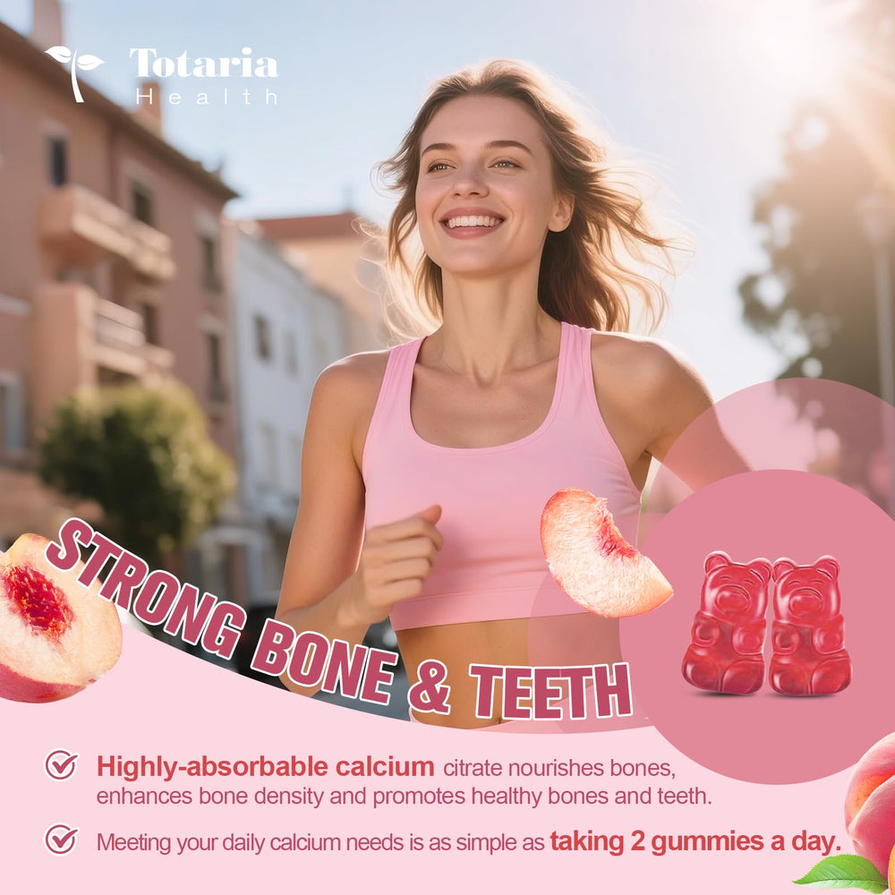 Totaria gummies are gluten-free, non-GMO, and sugar-free