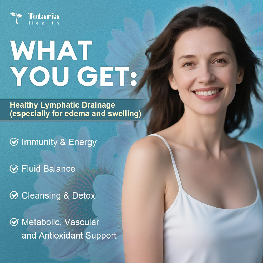 Totaria herbal blend ingredients highlight the 18-in-1 formulation for support.