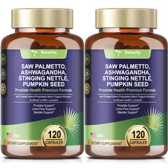 Totaria saw palmetto bottle with capsules for daily urinary support