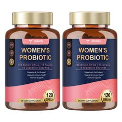 Totaria Women Probiotics two-pack bottle front for daily gut balance.
