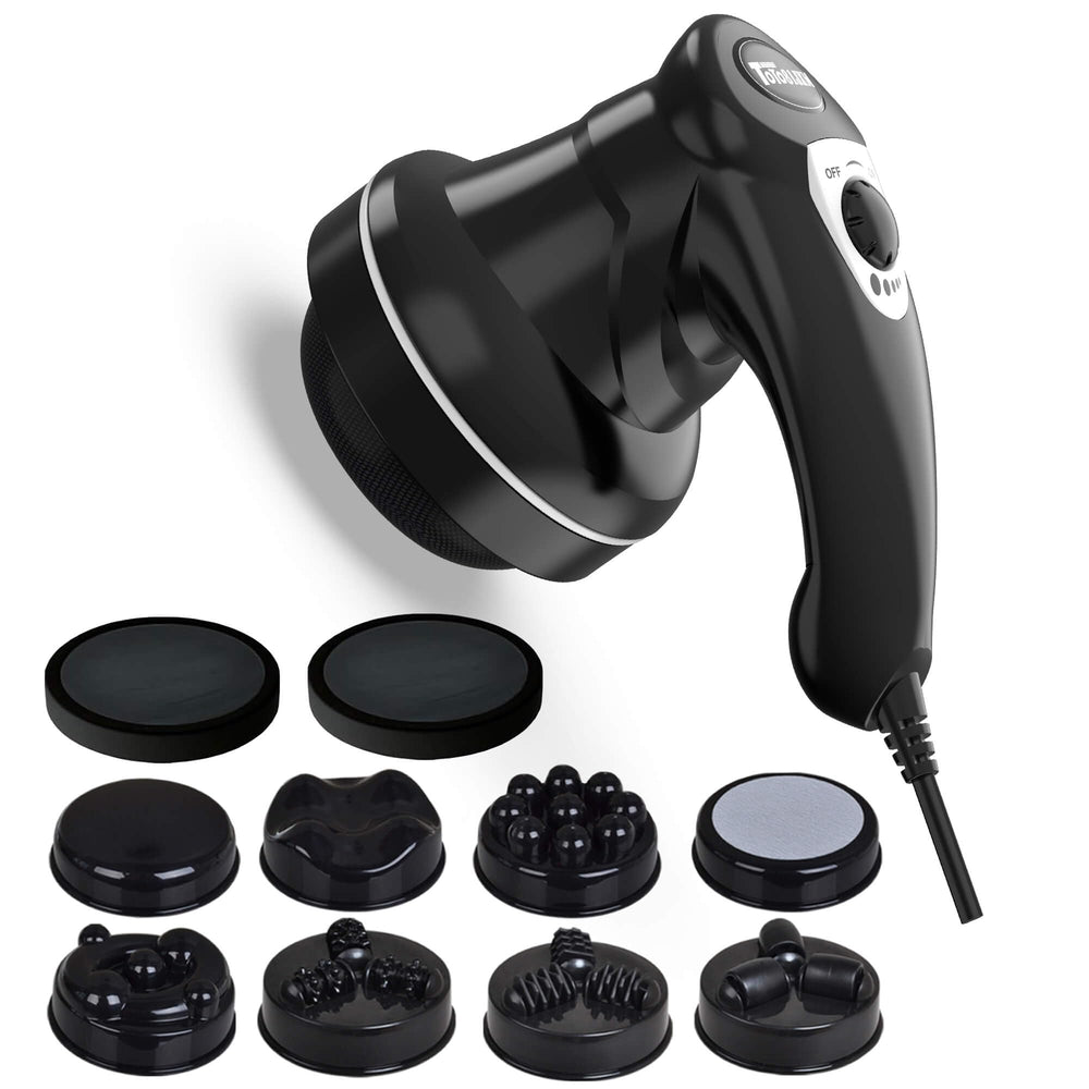TOTO81JXM 8-heads massage attachments for customizable body contouring and cellulite care.