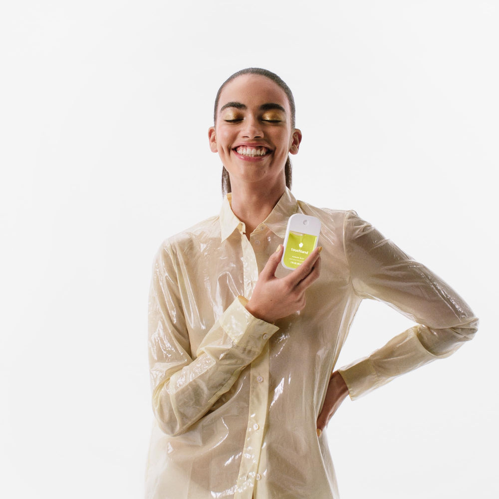 Touchland BLOSSOM Vanilla spray highlights creamy hydration and gentle aroma.