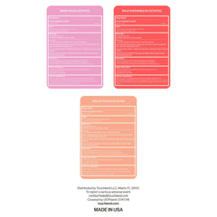Touchland Juicy Trio travel-sized collection image showing three compact mists.
