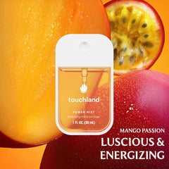 Touchland Wild Watermelon bottle delivering fruity scent and moisturized hands.