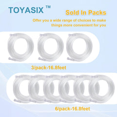 TOYASIX value-pack with six 16.8 ft lengths for backups