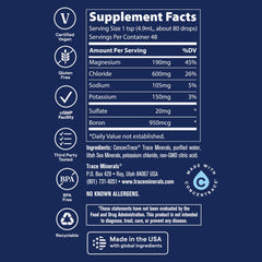 Trace Minerals 40,000 Volts outdoor bottle during training session.