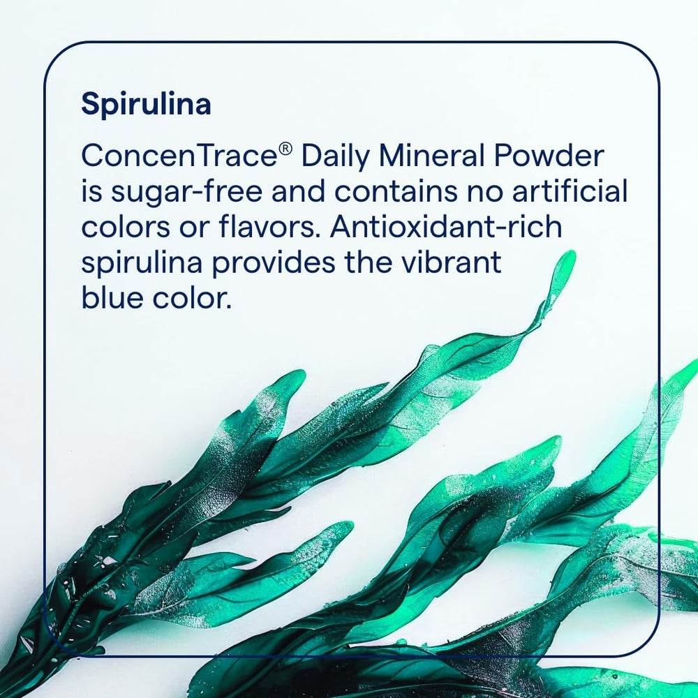 Dissolving ConcenTrace powder in liquid for easy use