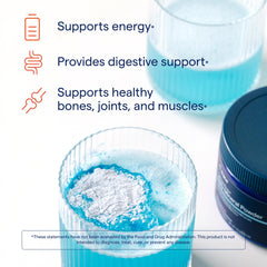 Trace Minerals ConcenTrace Daily Mineral Powder glass of water with sugar-free hydration.