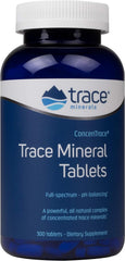 Trace Minerals ConcenTrace tablets in daily dosage context for natural energy