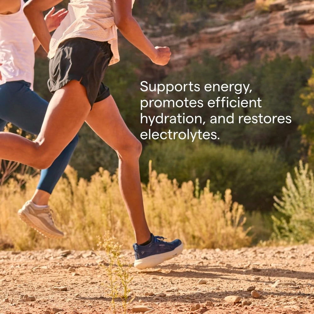 Trace Minerals Electrolyte Stamina label close-up reveals 70+ minerals for daily hydration.