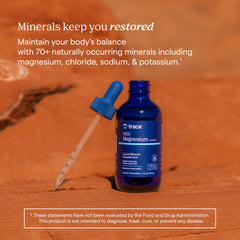 Trace Minerals Ionic Magnesium for brain and nerve support.