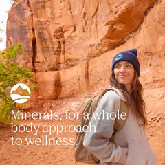 Non-GMO mineral formula supports broad wellness in daily routine.