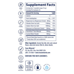 Trace Minerals Zerolyte salty orange packet shows convenient single-serving on-the-go hydration.