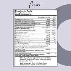 Tranont Focus B Complex morning routine setup promotes morning focus.