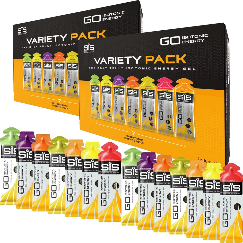 TransAtlantic Treasures SiS energy gel orange pack for quick energy during runs
