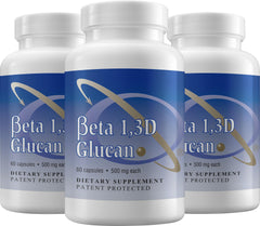Transfer Point immune beta glucan capsule beside sealed bottle for daily support.