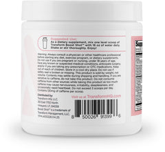 TransformHQ Cotton candy flavor dissolving in water for refreshing energy.