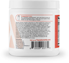 TransformHQ Rocket Pop powder mixed in water delivers crisp focus.