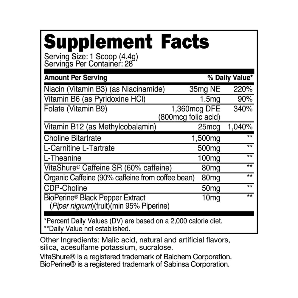 TransformHQ pina colada powder scoop illustrating easy portioning for quick energy boosts.