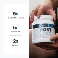 Ingredient spotlight on VitaCherry, L-Glutamine, and BetaPure in Transparent Labs Post