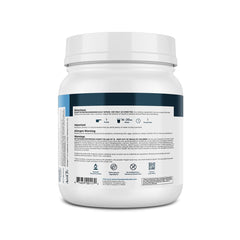 Transparent Labs Post senactiv-blend suggests athletic recovery potential after training.