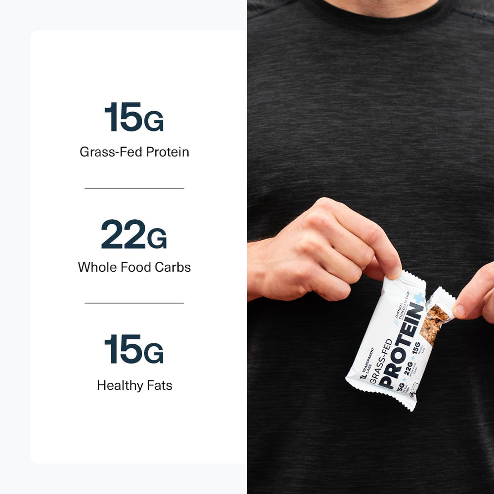 Protein+ Bars on the go, ready for workouts and travel.