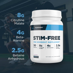 Measuring scoop from Stim-Free Pre-Workout shows accurate dosing for sessions.