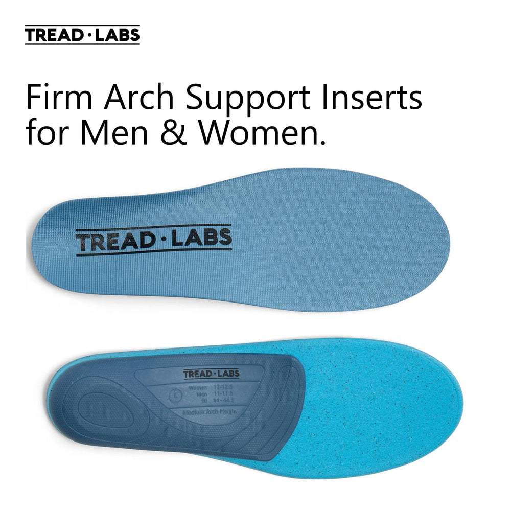 Pace Insoles showcasing four arch heights for a customized fit