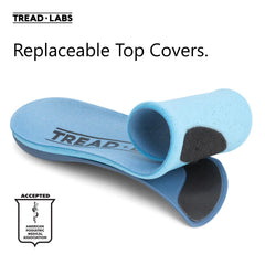 Pace Insoles used in sneakers, supporting daily activity and heel comfort