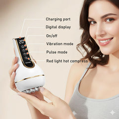 Treayes ergonomic grip enables easy self massage control