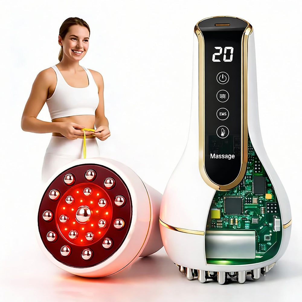 Treayes lymphatic massager heat dial for personalized relaxation