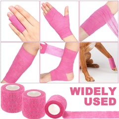 Treela bandage in use on wrist showing secure wrap.