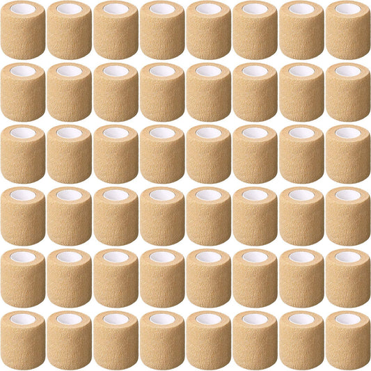 Treela bandage wrap beige 2in x 5yd 64-pack for daily use
