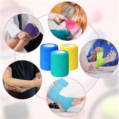 Treela bandage wrap for pet care helps protect wounds during activity