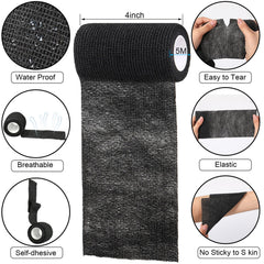 Treela breathable elastic tape with porous fabric for comfortable wear.