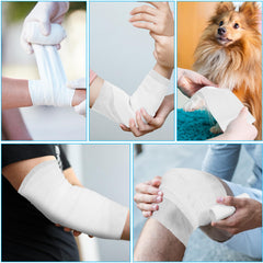 Treela breathable nonwoven bandage white close-up showing soft texture.