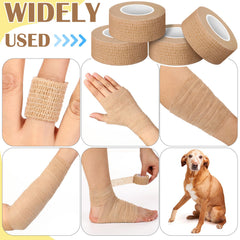 Treela breathable cohesive tape keeps skin comfortable during activity.