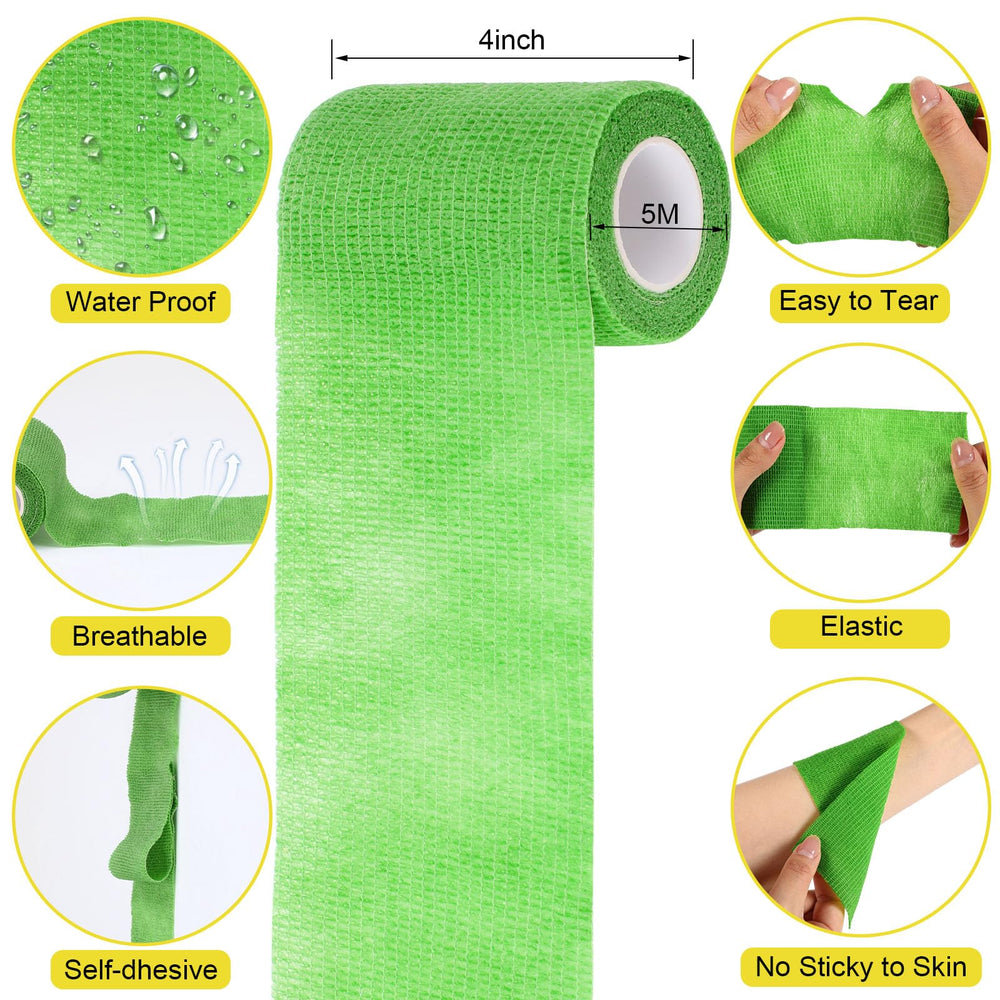 Treela breathable elastic wrap supports joints during activity with a soft skin-friendly feel.