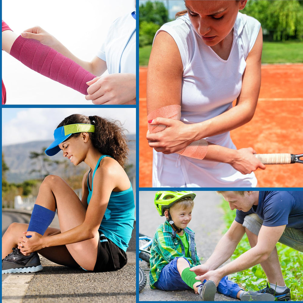 Treela yellow bandage aids visibility and quick access for first aid.