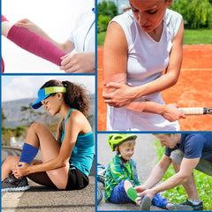 Treela yellow bandage aids visibility and quick access for first aid.