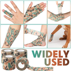 Treela tearable soft bandage wrap supports easy on-the-go coverage.