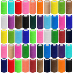Treela wrap bandage, 4in x 5yds, colorful bulk for versatile wraps and protection
