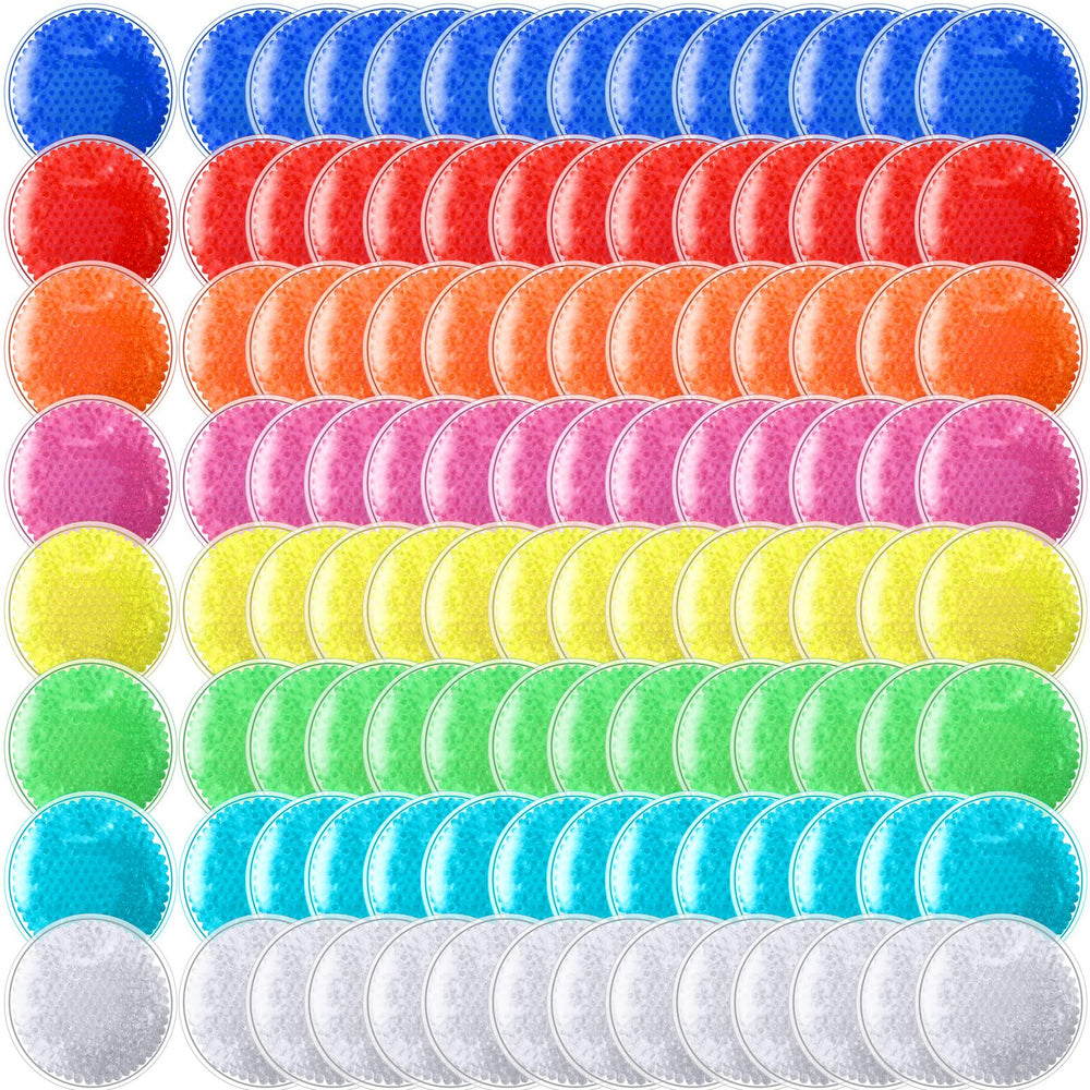 TrelaCo Boo Boo Ice Pack round 4x4 inches for targeted cold therapy and swelling relief.