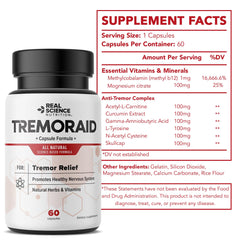 Tremoraid packaging on shelf for easy access