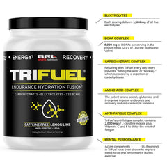 Athlete using TriFuel during training for sustained energy and recovery.