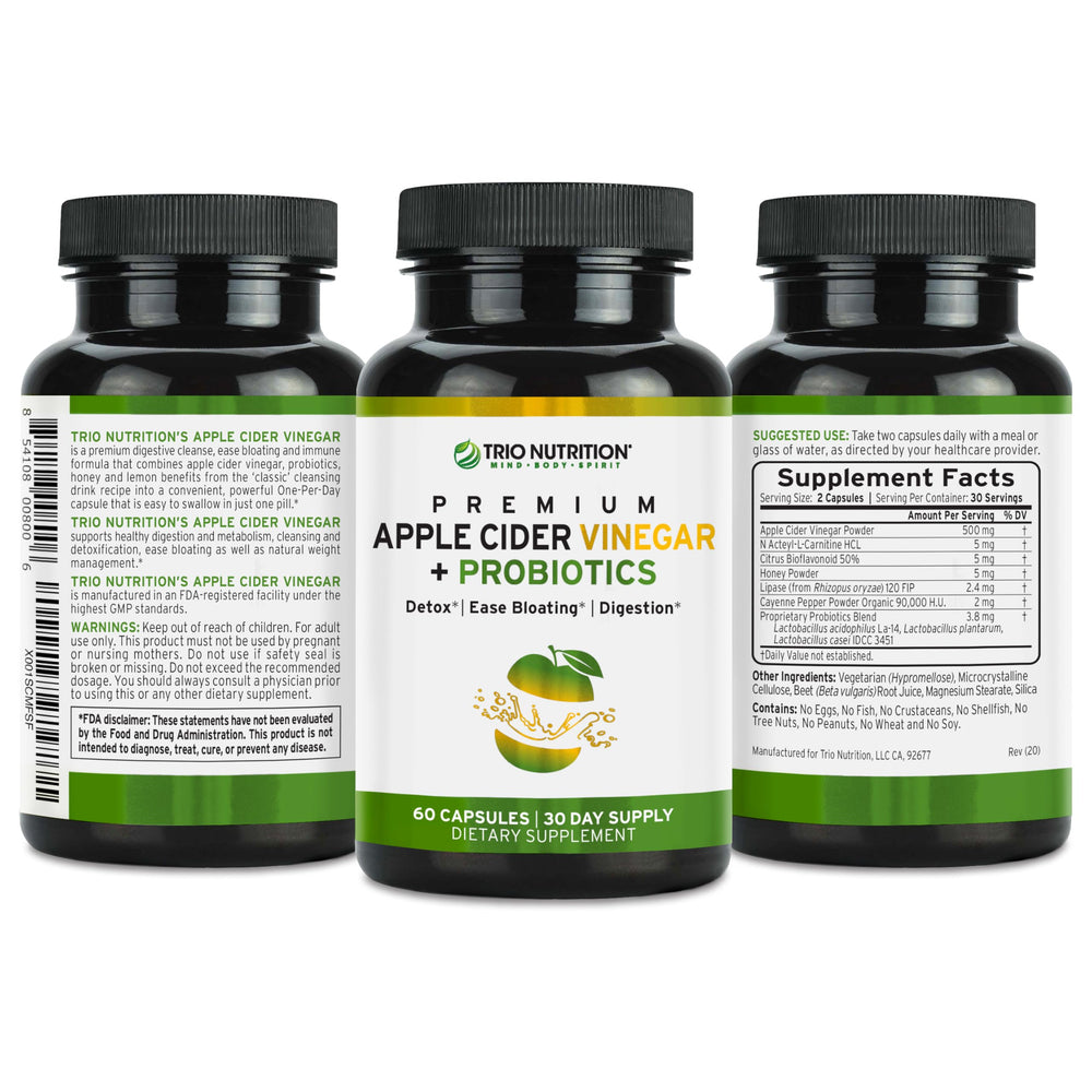 TRIO NUTRITION Immune-supporting gut balance through probiotics