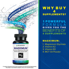 Closeup of MagXimum capsules for easy daily recovery.