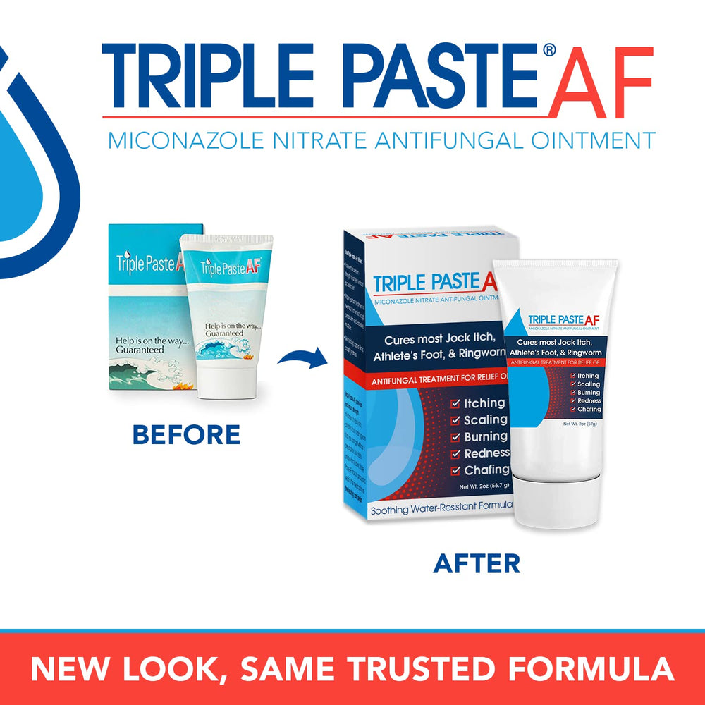 Triple Paste AF pack of 2 for ongoing gym foot care.